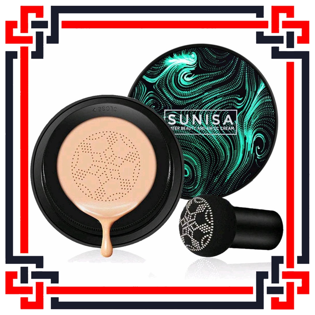 LS SUNISA Air Cushion BB Cream Foundation Bedak Korea Tahan Air ORIGINAL SUNISA