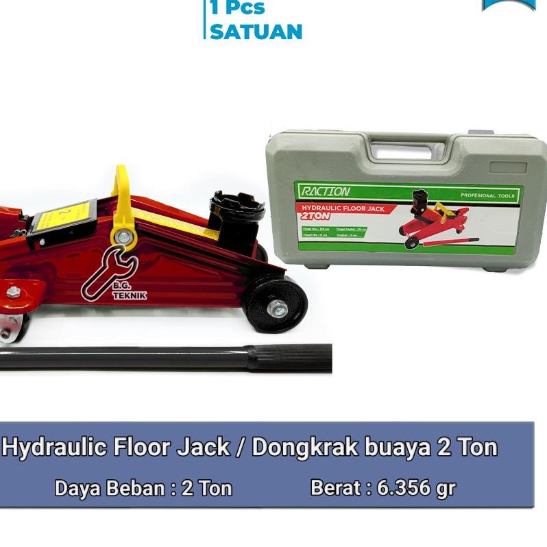 DONGKRAK BUAYA 2 TON Hidrolik Floor Jack 2ton Mobil