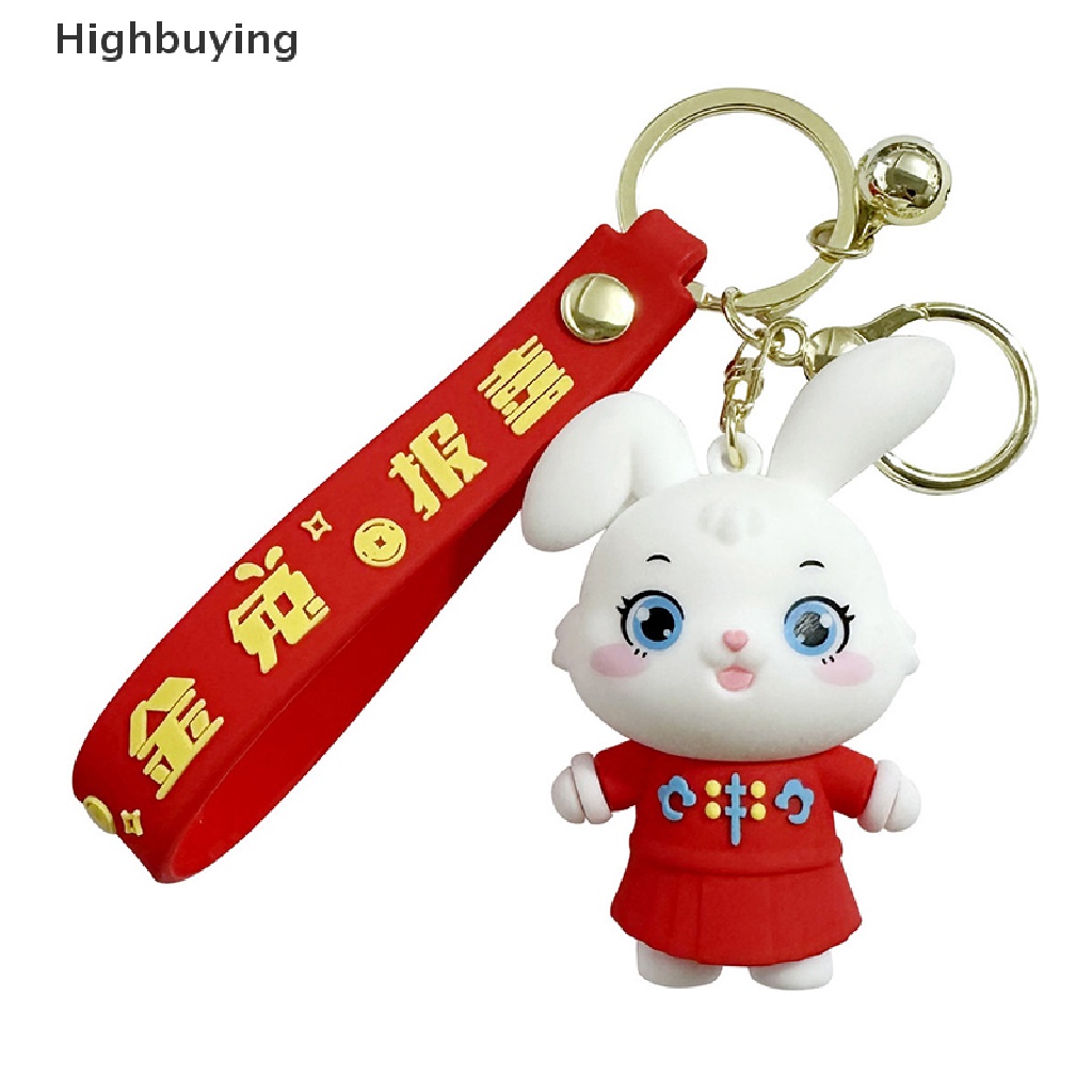 Hbid Lucu Tang Kostum Bunny New Year Gantungan Kunci Kelinci Tahun Beruntung Liontin Tas Dekorasi Boneka Liontin Gantungan Kunci Mobil Hadiah Natal Glory