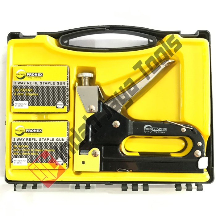 

Best Seller Staples Gun Tacker Prohex 3 In 1 / Staple Jok Tembak Hekter 3 Way