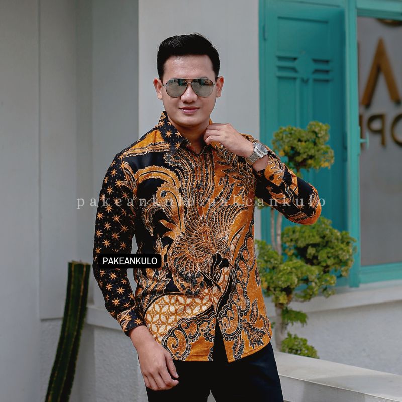 Batik Premium Pria Slimfit || Motif Madaharsa