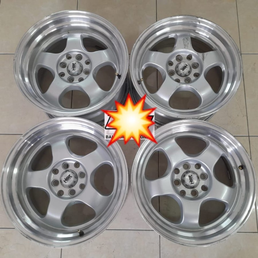 Velg Mobil Racing Ring 16 Baut 4 BRISKET R16X7-8,5 H8X100-114,3 ET40-35