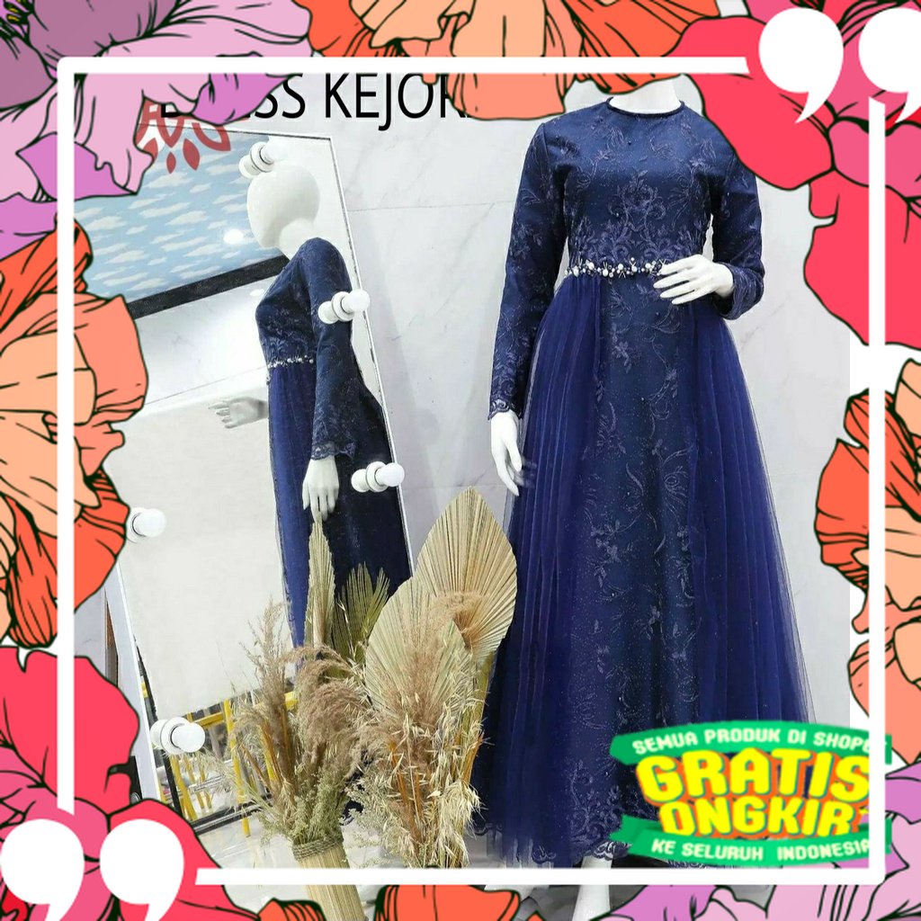 ALOD_DRESS KEJORA / DRESS BRUKAT MEWAH / DRESS MODELBARU / MAXY BRUKAT KEKINIAN / MAXY TERLARIS / PA