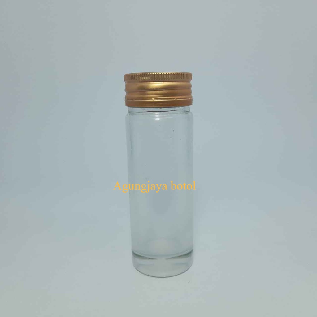 Botol Kaca 75 Ml Tabung Tinggi Clear / Botol Kaca / Botol Kaca Food / Botol Minuman / Botol Kaca Teh