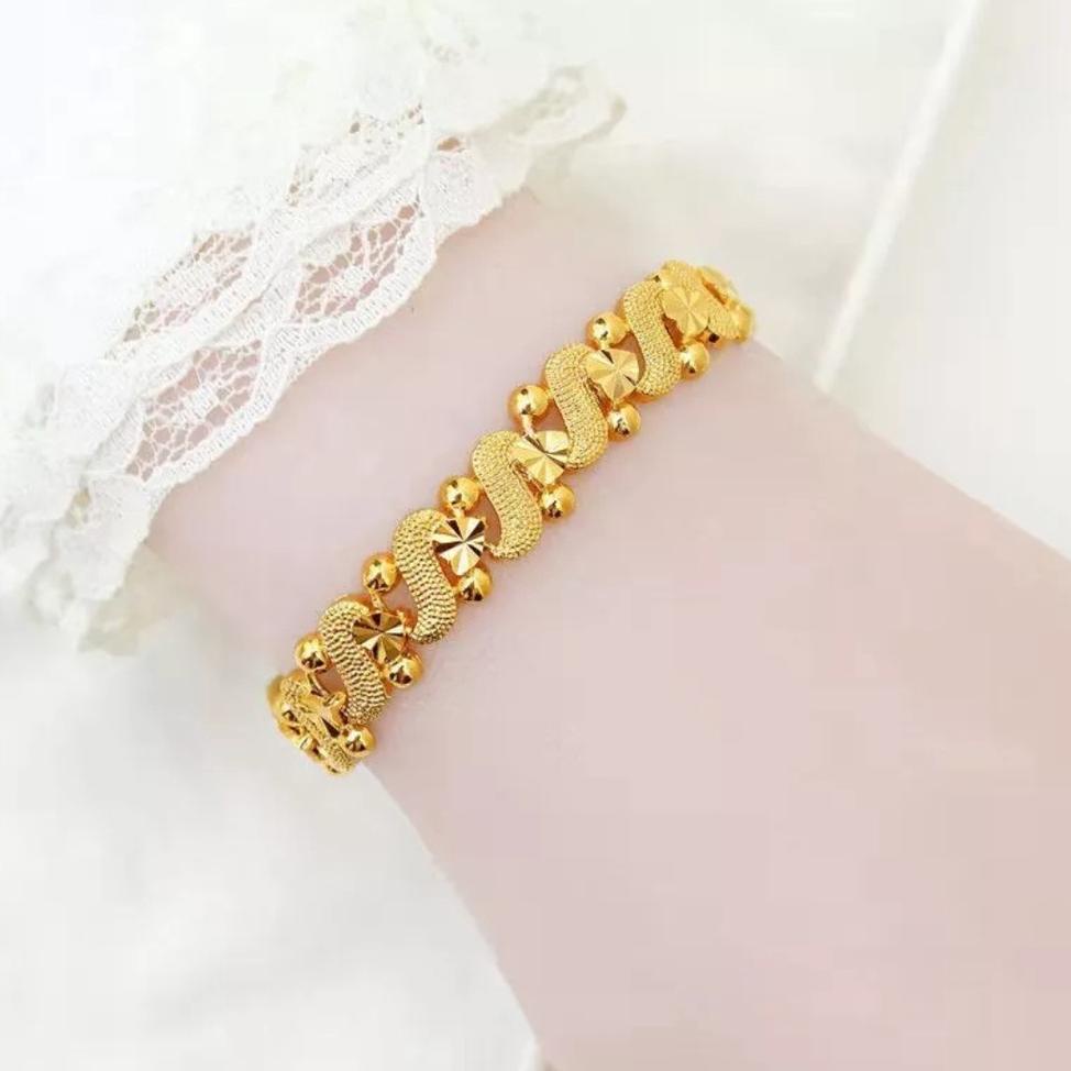 MURAH gelang hongkong mas tipe s bebas pajak paling diminati