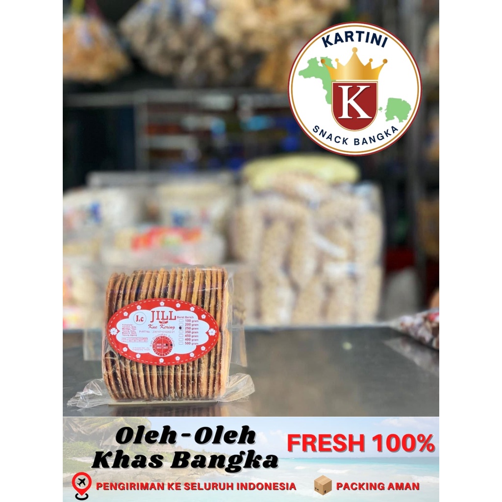 

Kue Potong Benang Cap Jill 250gr Khas Bangka