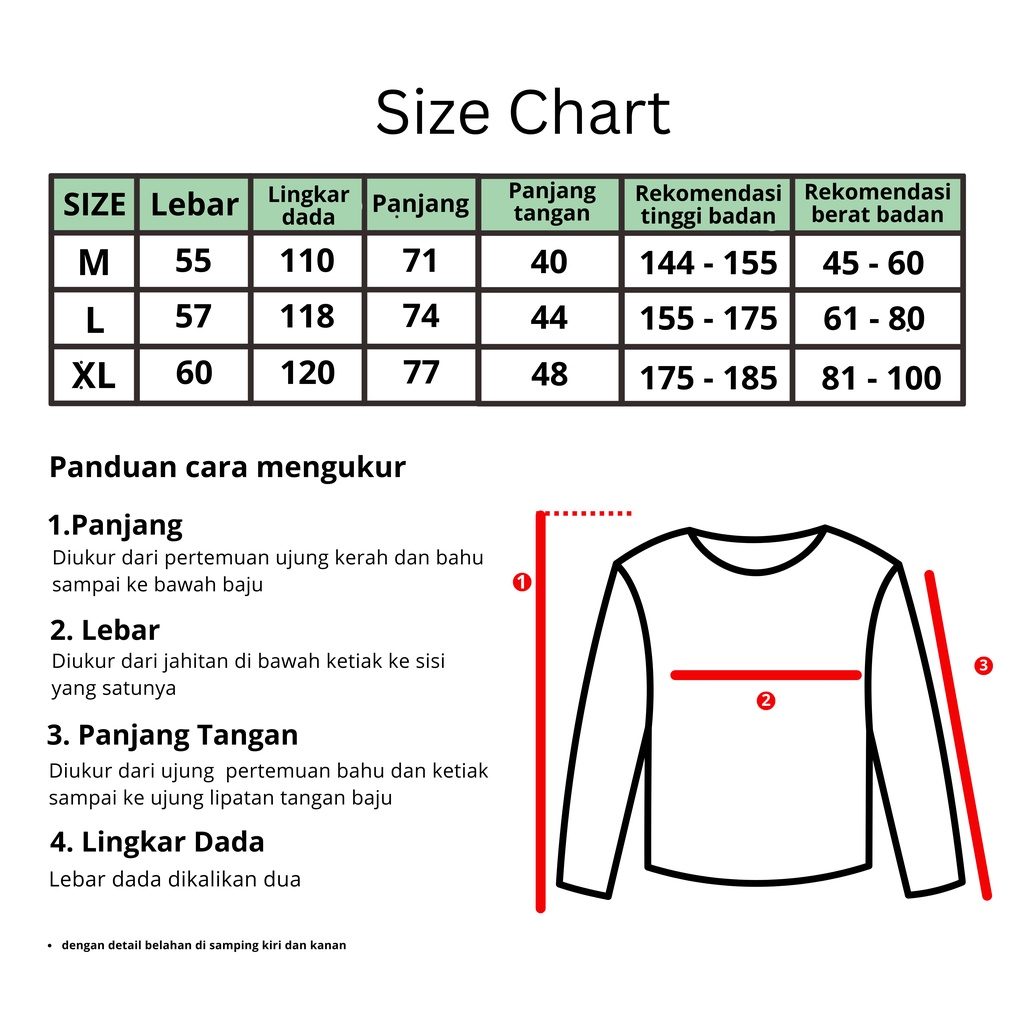 QR PROJECT ID - KAOS POLOS OVERSIZE LENGAN 7/8 dengan Slits Katun Combed 24s Premium