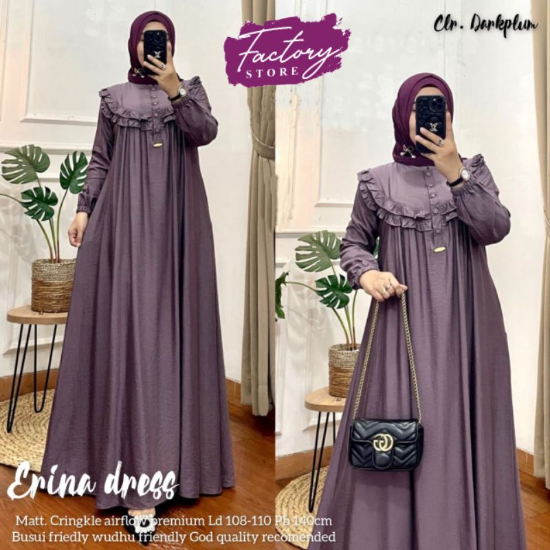 Gamis wanita terbaru Erina Dress