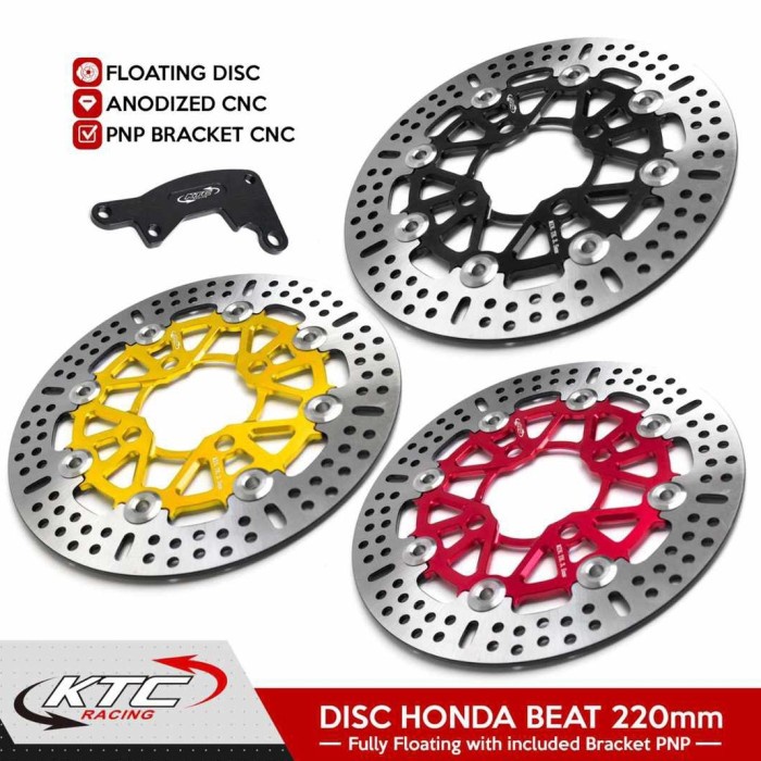 Piringan Cakram Ktc 220Mm Beat Vario 125 Vario 150 Scoopy Jupiter Z