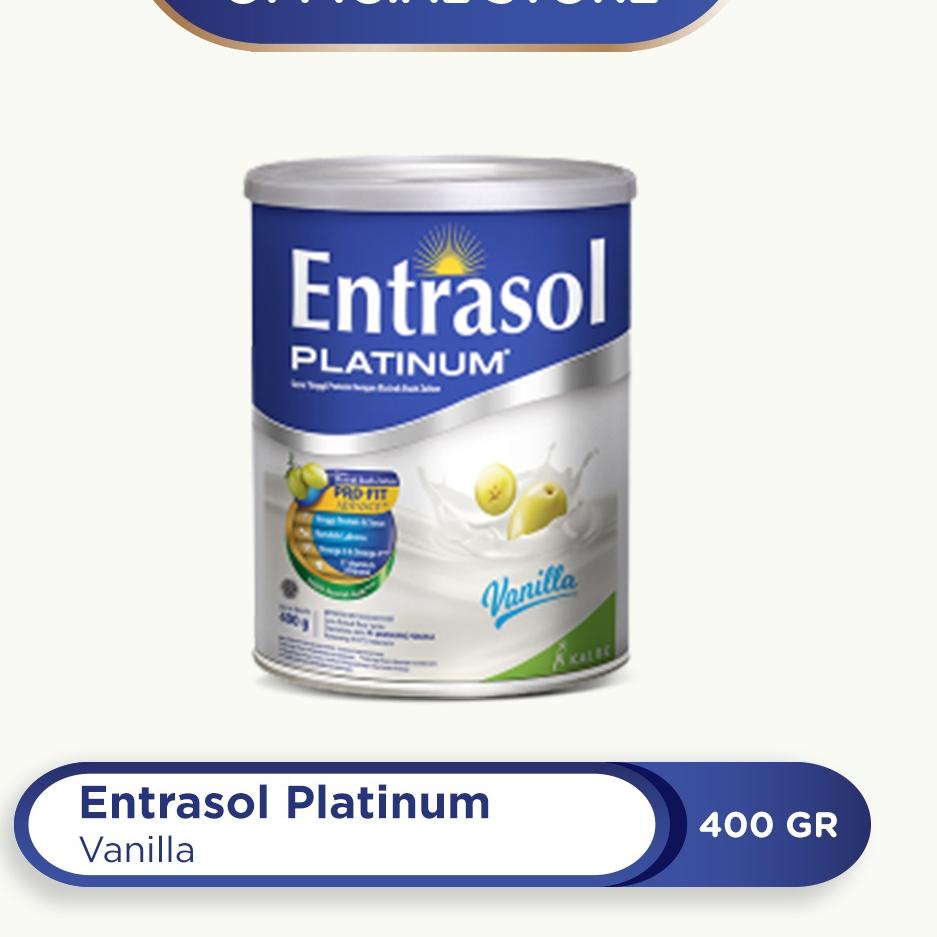 

♩ ENTRASOL PLATINUM VANILLA 400 G ♣