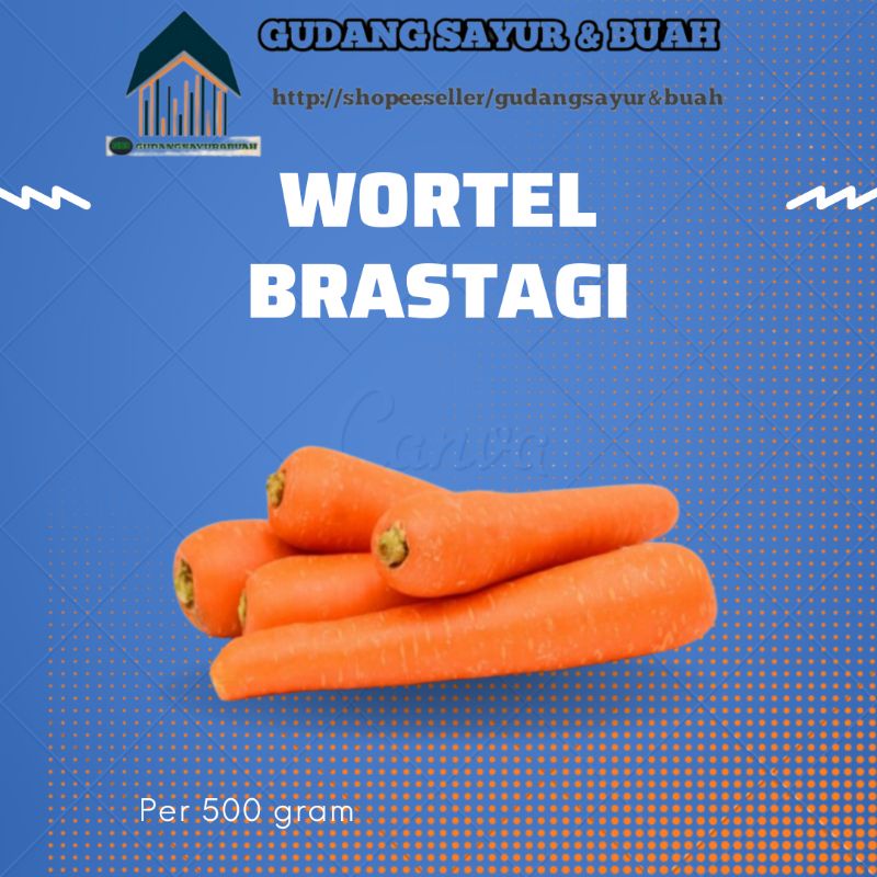 

WORTEL BRASTAGI 500GR