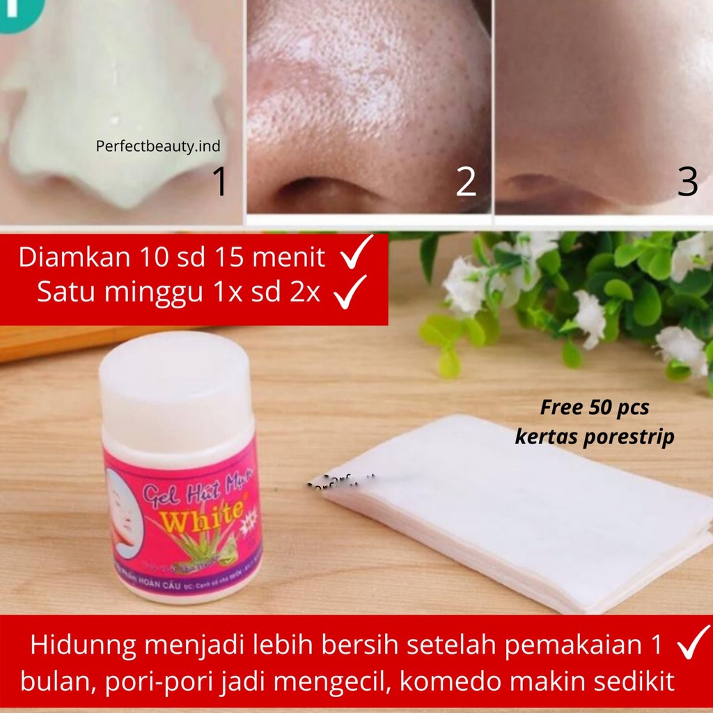 Masker Jerawat Komedo Hidung Hut Mun Gel Thailand Gel Pengangkat Komedo Hidung