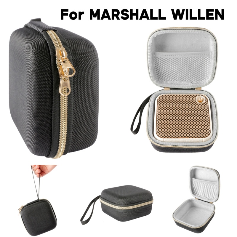 Gro Square Speaker Case Carry Storage Box Tempat Penyimpanan Speaker WILLEN Bag Pouch