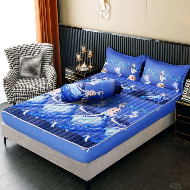 Sprei Sultan Waterproof Ukuran180x200&amp;160x200cm plus 2 sarung bantal dan sarung guling