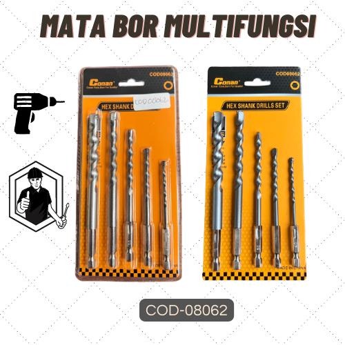 MATA BOR SET 5PCS DRILLS STONE COD08062