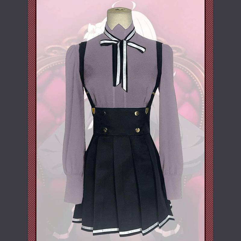 【Wetrose】Supai Kyoshitsu Spy Classroom Spy Room Lily Flower Garden Cosplay Costume Cos Set