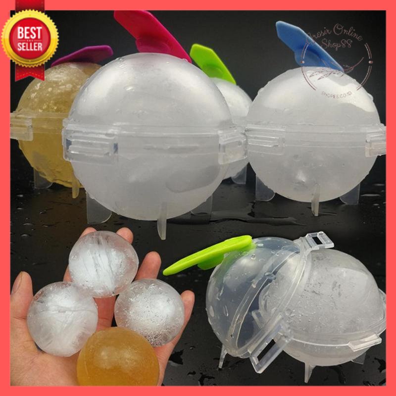 GOS -D408- Bulat Cetakan Es Batu - Cetakan Es Batu Bulat Ice Ball Maker