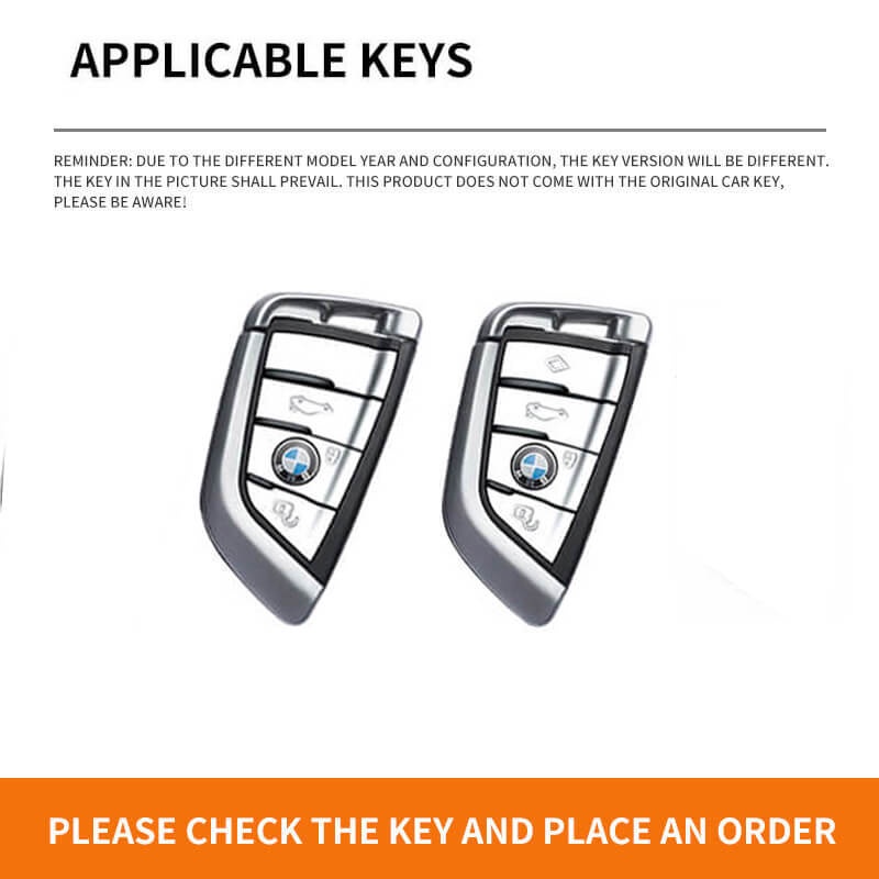 [Tersedia] Kulit Sapi Tanpa Kunci KeyCover RemoteCase Aksesoris Mobilcar Key Case Untuk Bmw G20 G30 X1 X3 X4 X5 G05 X6 Holder Shell Keychain