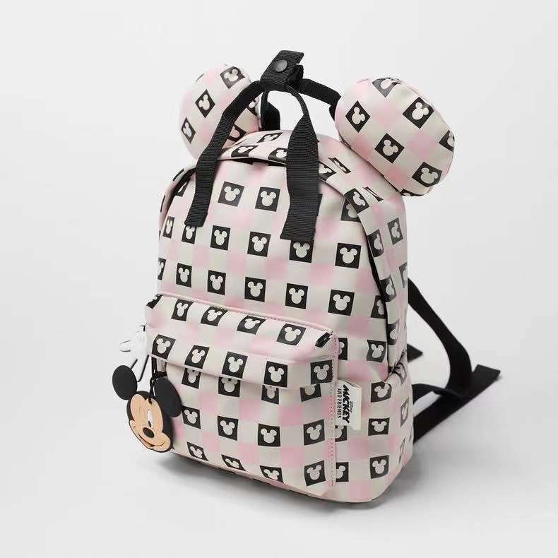 BA2106 Tas Zara Tas ransel gemblok anak perempuan karakter murah import tas anak TK PAUD model cute mickey mouse terlaris dan termurah ransel anak perempuan tas import