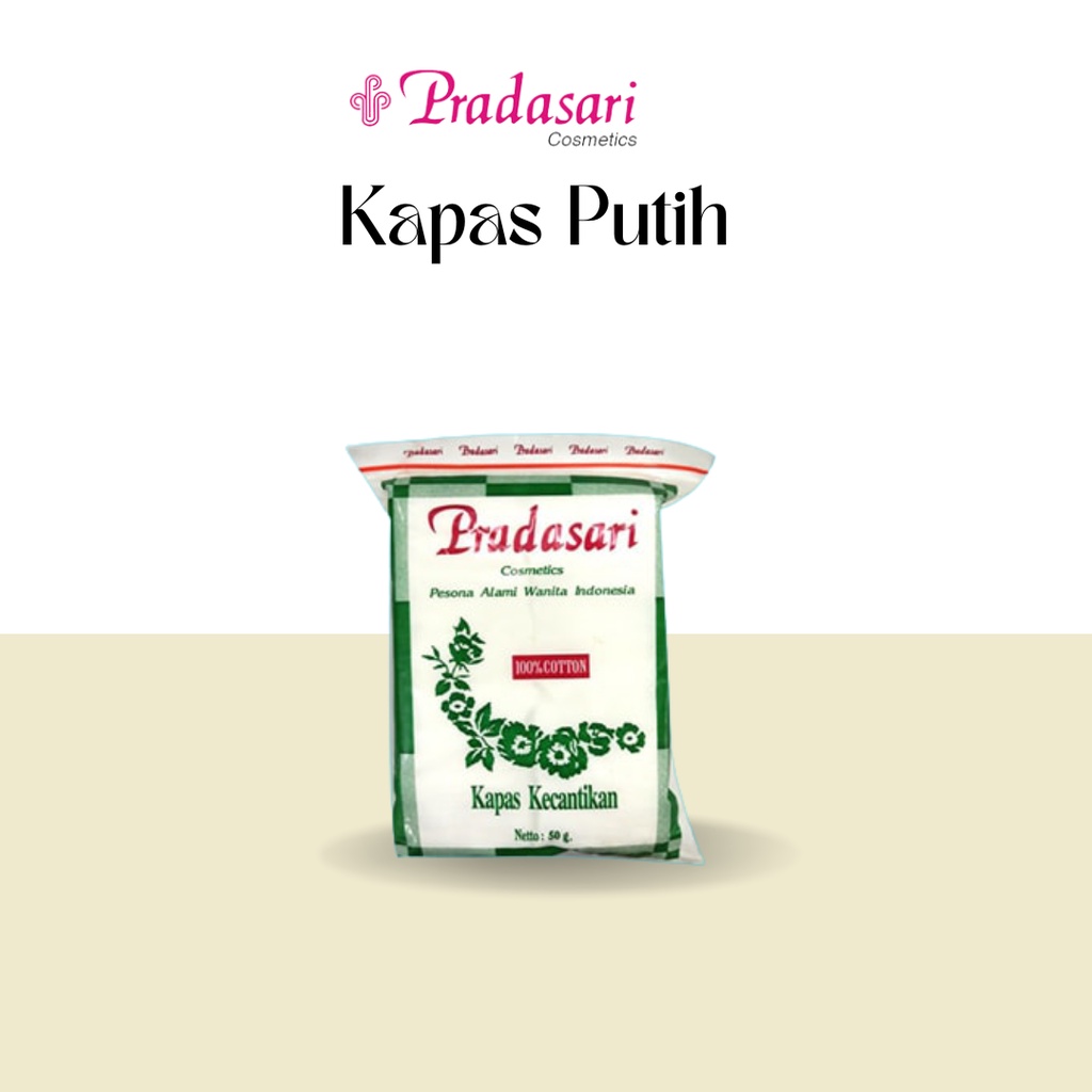 Pradasari Kapas kecantikan
