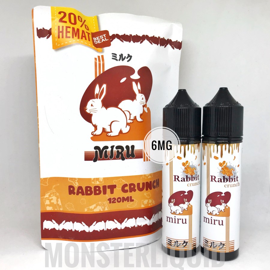 MIRU RABBIT CRUNCH BY JOZOJO BREW 6MG 60ML