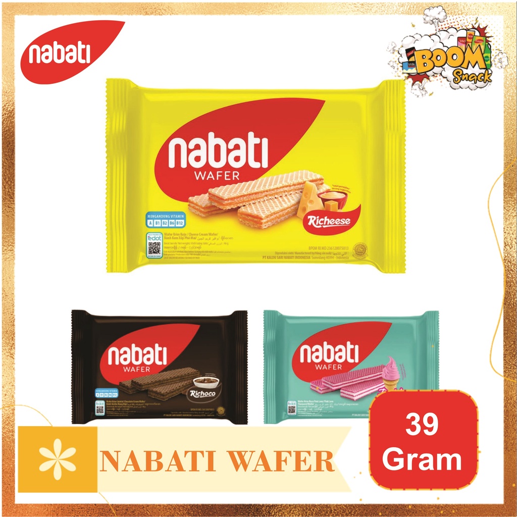 PCS - Nabati Wafer 2000an Kemasan 39 Gram