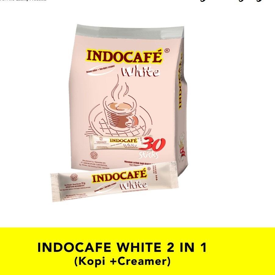 

❆ Indocafe White Coffee 30 Sticks No Sugar / Kopi Putih Bebas Gula ☑