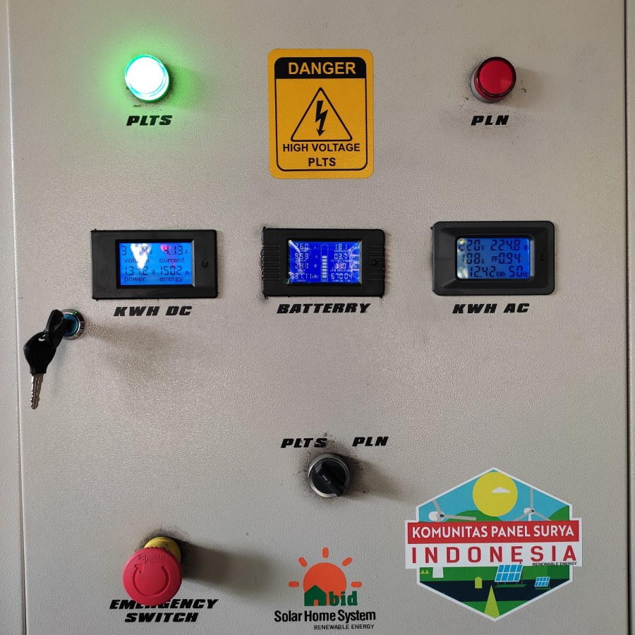 PAKET LISTRIK TENAGA SURYA Solar Cell Home System 1300 KWP