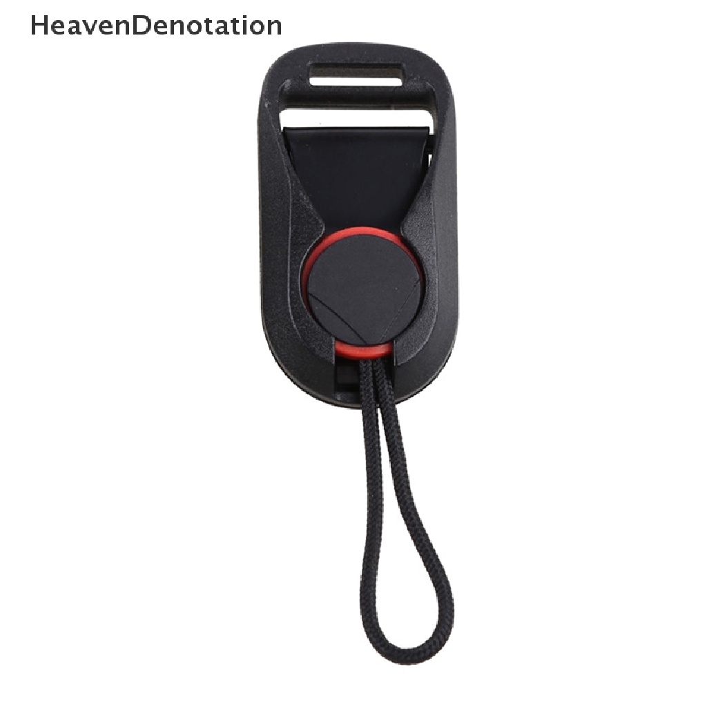 [HeavenDenotation] Konektor Pelepas Cepat Dengan Alas Untuk Tali Bahu Kamera Tali Gesper Plastik Kamera Quick-Release Buckle Straps Buckle HDV