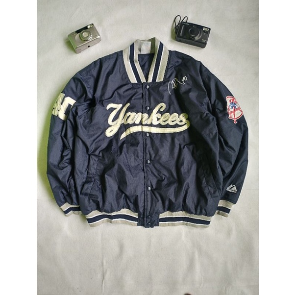 JAKET VARSITY BASEBALL YANKEES MAJESTIC