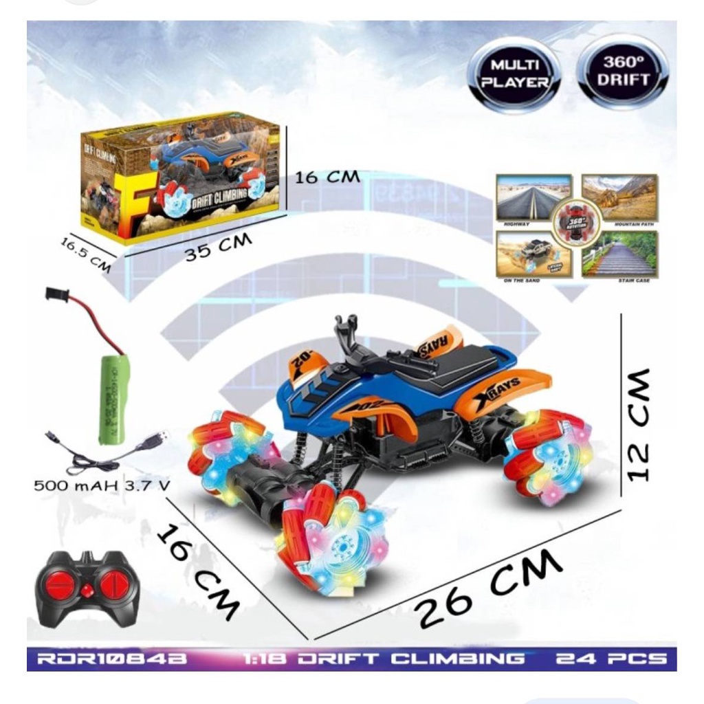 MAINAN ANAK MOBIL DRIFT CLIMBING REMOT CONTROL