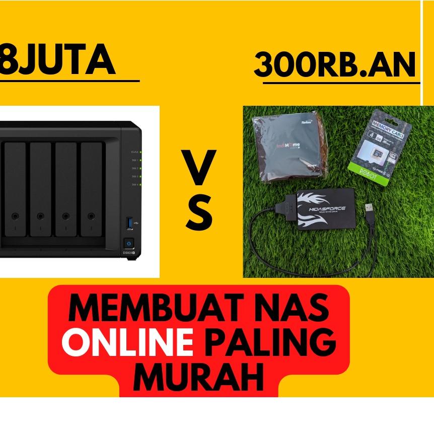 Termurah STB NAS Server Storage Bisa Diakses Dari Mana Saja