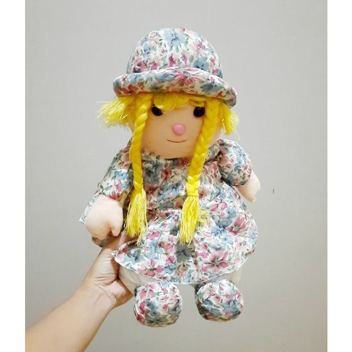 Boneka Cewek Sugar Loaf Costum Original Size 45 Cm/ Boneka Cewek