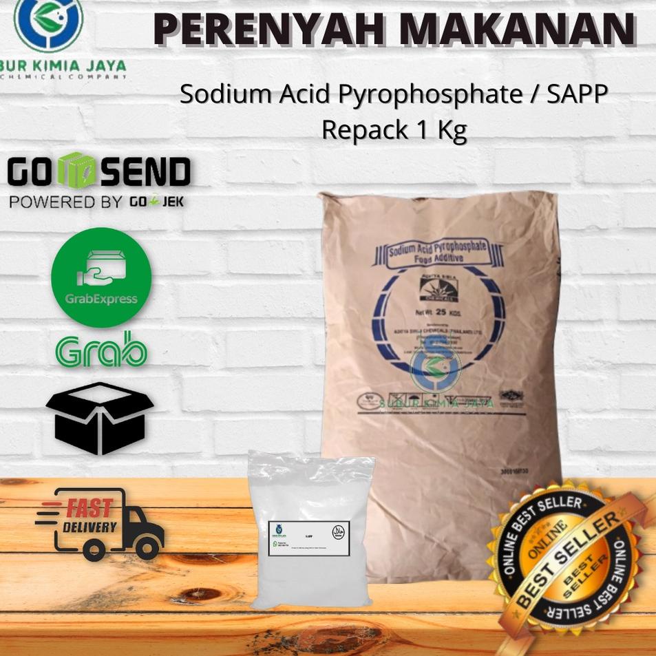 

➬ SAPP Sodium Acid Pyrophosphate / Perenyah Gorengan 1 Kg ➢