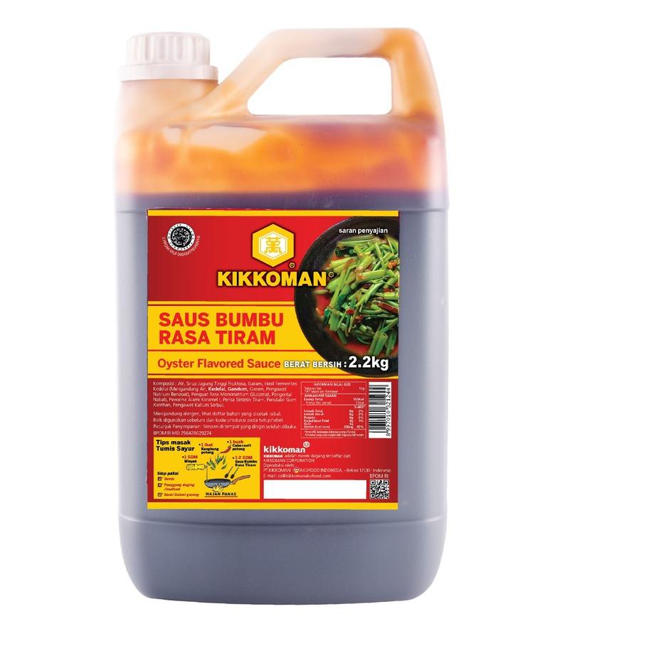

✬ Kikkoman Oyster Sauce jerigen 2.2 kg | Saus Tiram Halal ➹