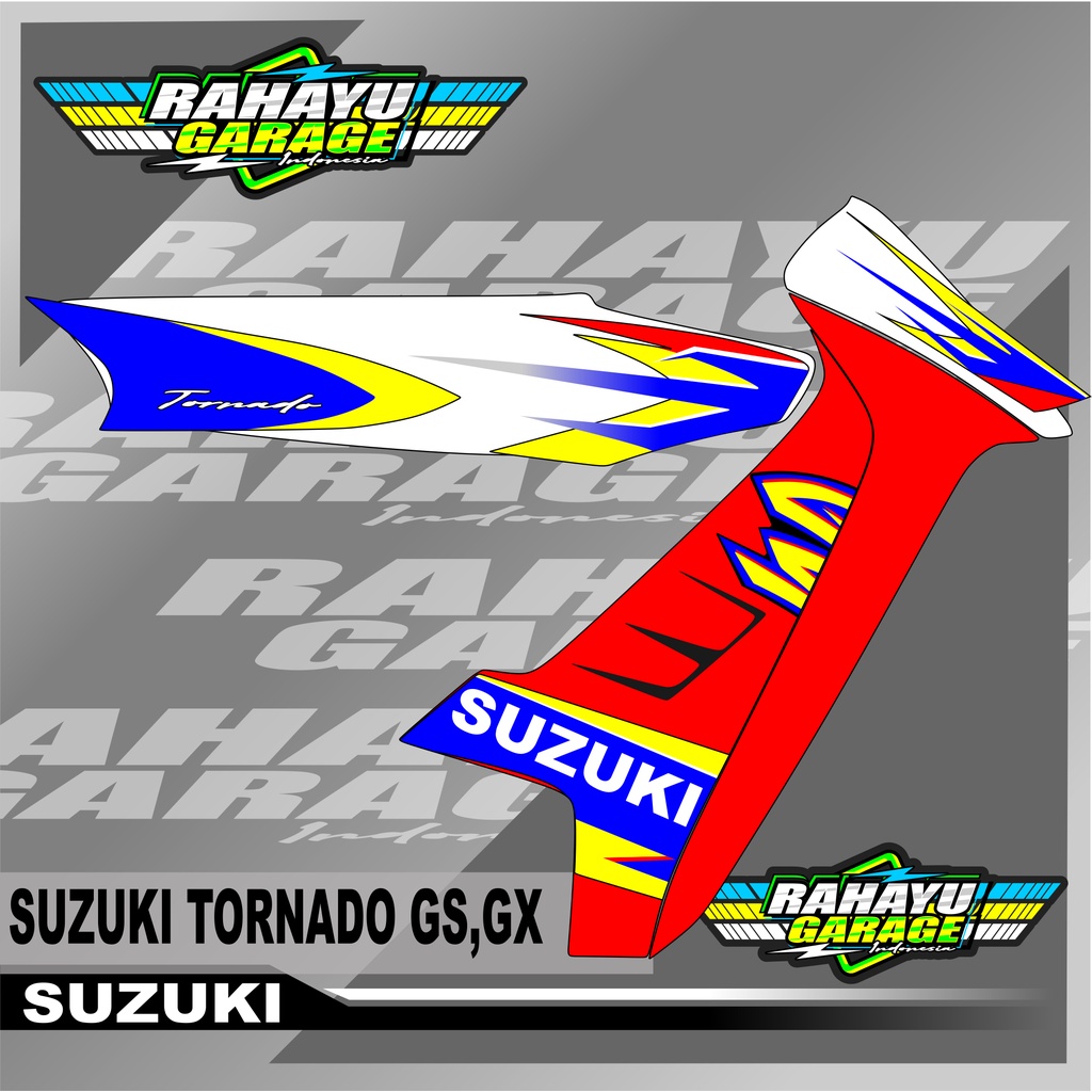 striping suzuki tornado gs dan gx lis body suzuki tornado gs dan tornado gx