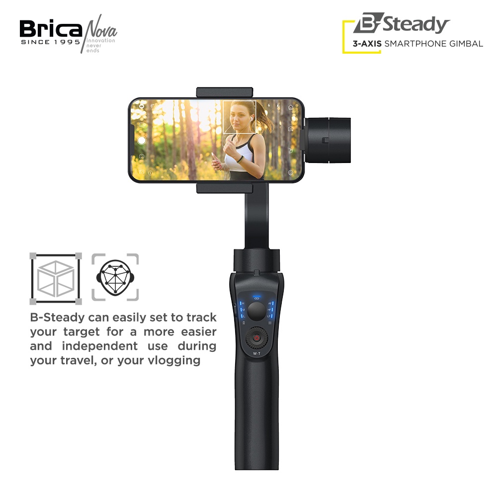 Brica B Steady 3 Axis Holder Smartphone HP Gimbal