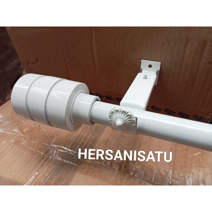 Rell Gorden Polos full Set Batang Horden pintu Jendela