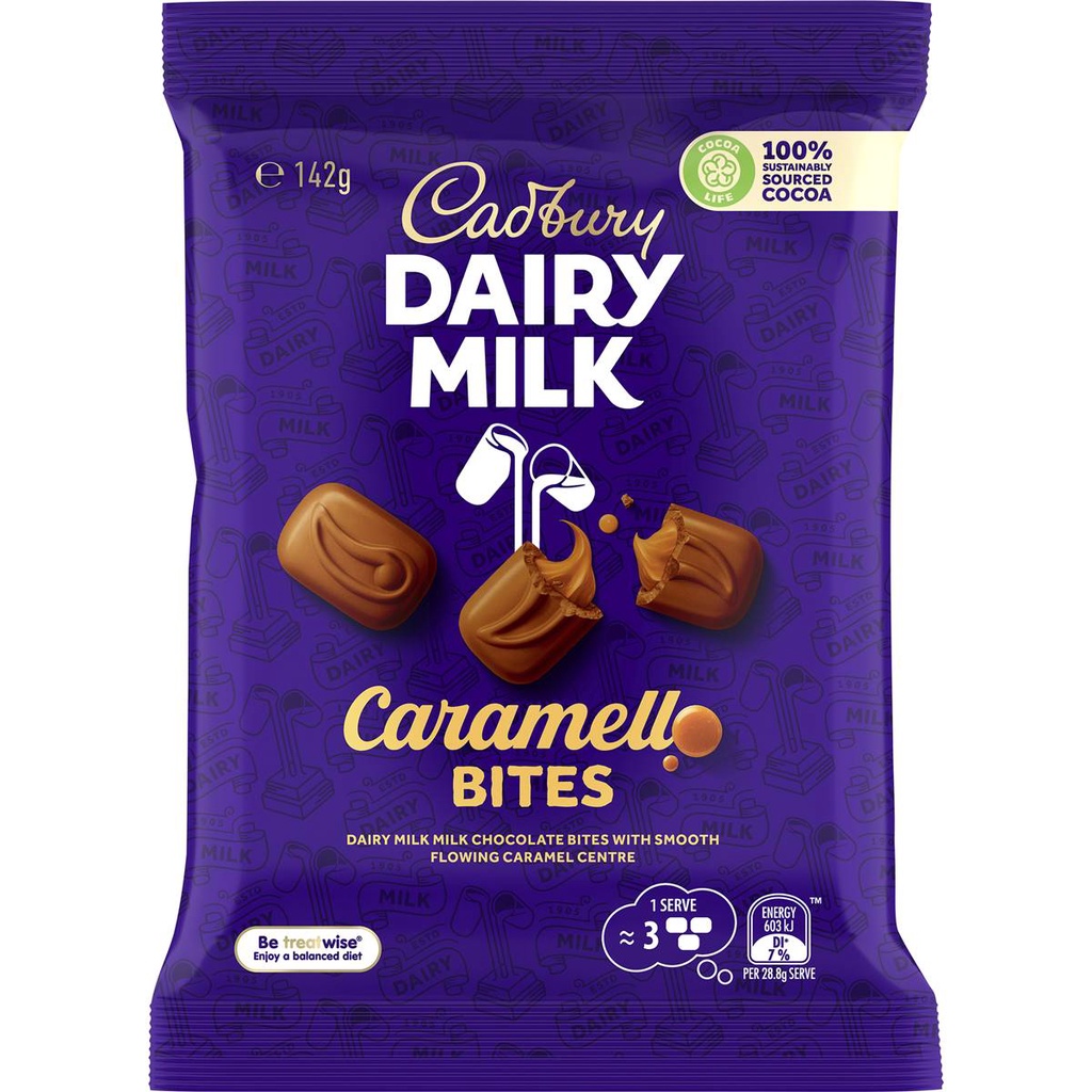 

Cadbury Dairy Milk Caramello Bites Australia