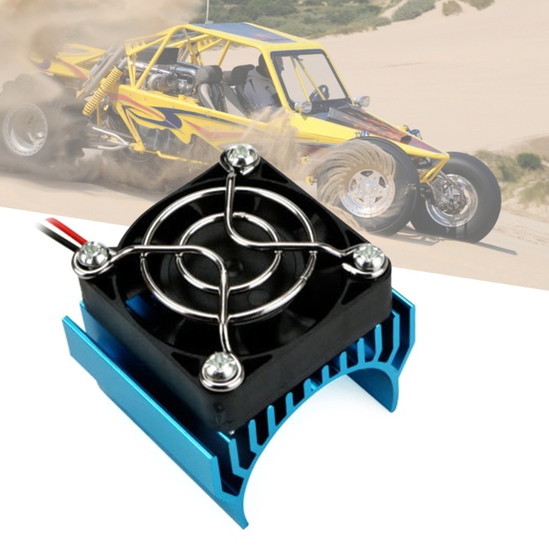 Zzz Electric RC Car 380/540motor Elektrik Heat Sink Kipas Pendingin Untuk 1per10modelmobil