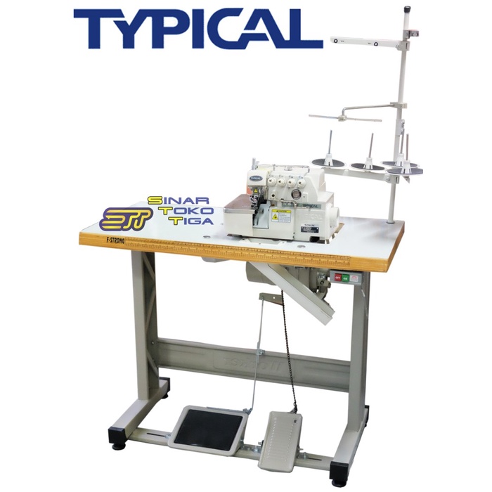 Terlaris Mesin Jahit Tepi Obras Benang 4 Typical Gn794 Konveksi - Gn 794