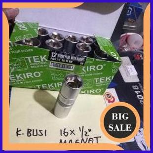 perkakas Kunci busi 16 mm Magnet - Tekiro 1F3BZ3