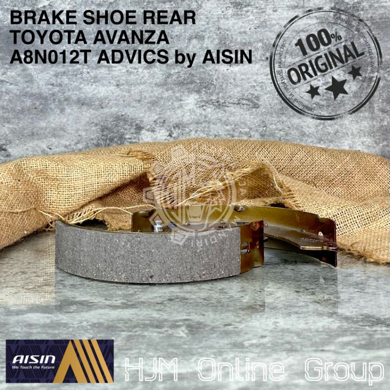 BRAKE SHOE - KAMPAS REM BELAKANG AVANZA XENIA ADVICS by AISIN JAPAN