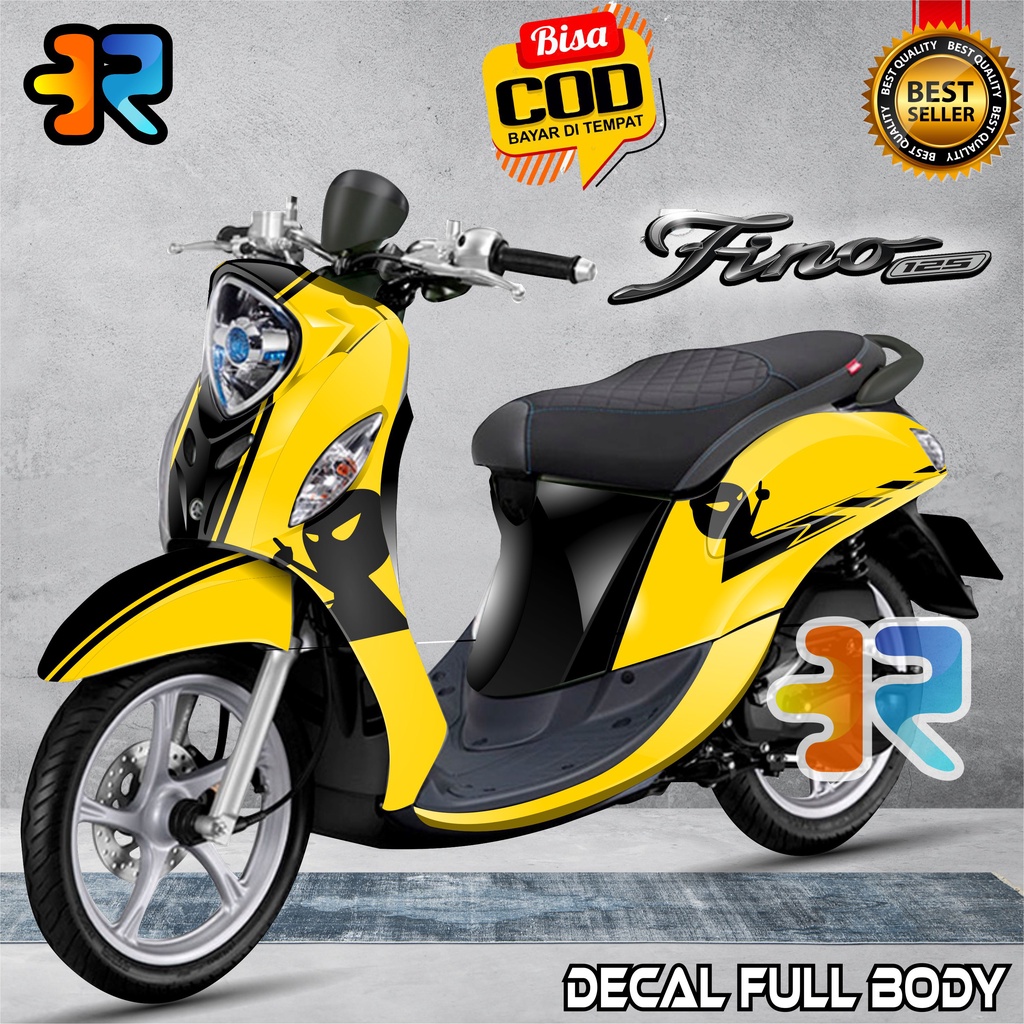 Decal Fino 125 New Stiker Full Body Variasi Desain Caferacer