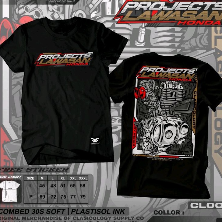 Kaos CB GL MP Tiger Herex