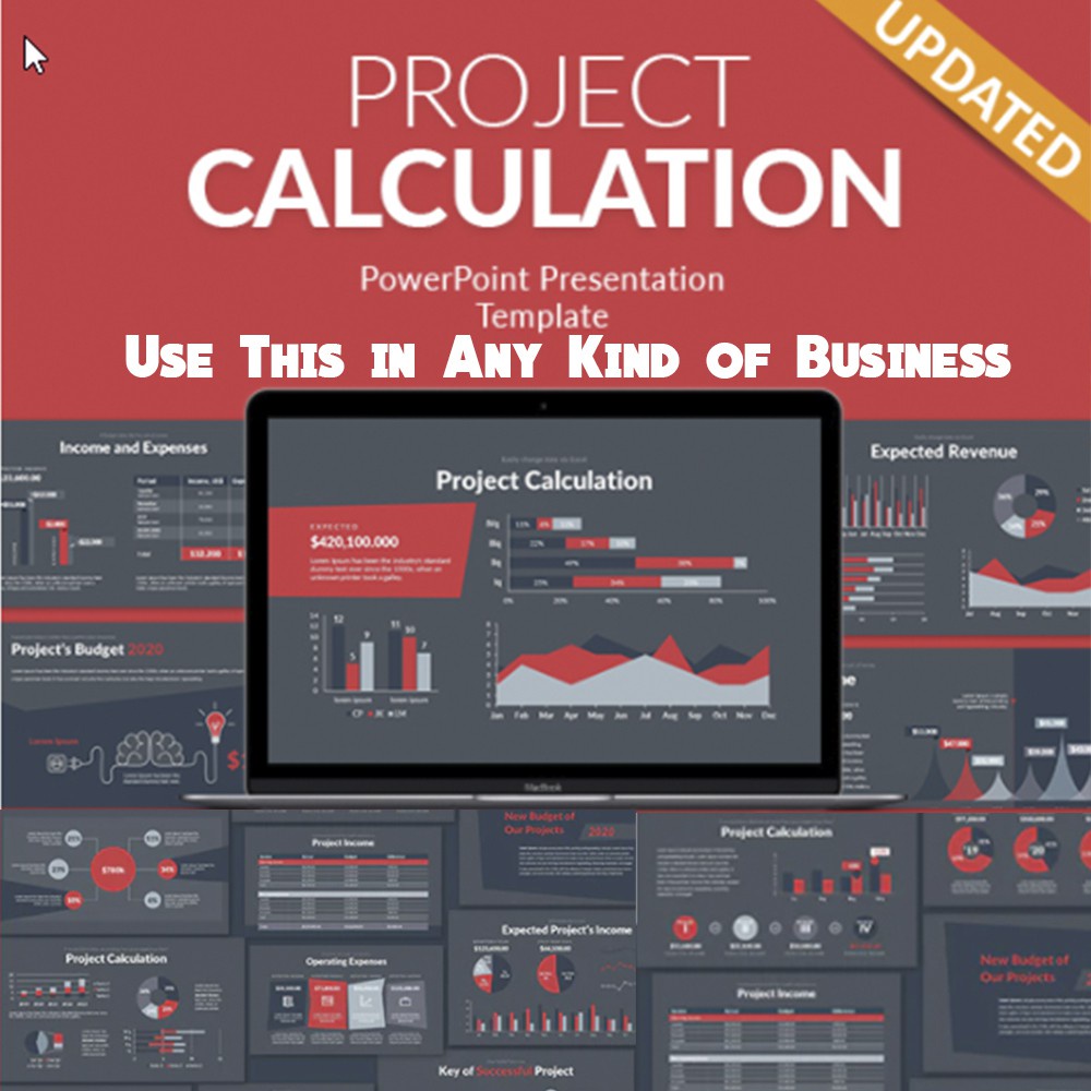 

NS Project Calculation PowerPoint Presentation Template