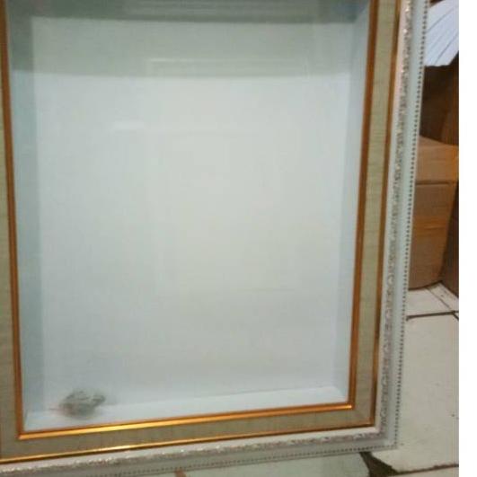 ✾ Bingkai double frame 3D mahar uk. 30x40 cm (K. 5cm) ✲