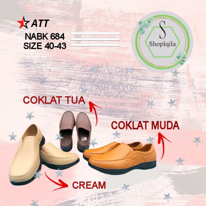 SEPATU KARET LAKI-LAKI ANTI SLIP ANTI AIR NABK 684 (40-43) SEPATU PRIA TERLARIS