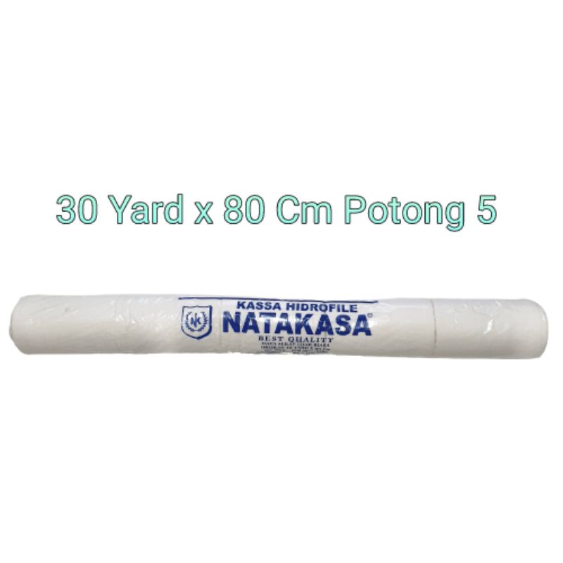 Kasa Gulung Besar 20 30 40 Yard x 80 Cm Hidrofil Kasa Perban