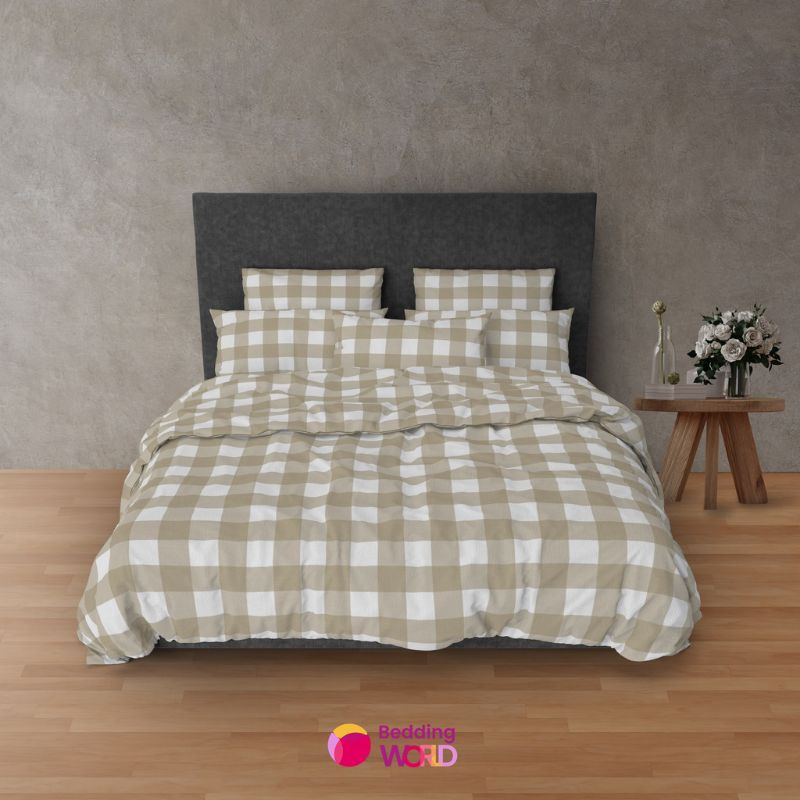 BEDCOVER SPREI 230 x 190 DUVET KING TWIN QUEEN / SEPREI FREE SARUNG BANTAL SARUNG GULING MOTIF BANYAK.BOLAK BALIK MOTIF SAMA AESTETIK KARAKTER PERBUNGAAN GRADIASI READYY